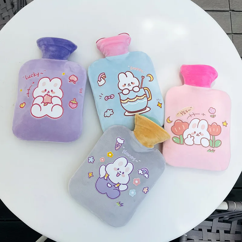 Portable Hand Warmer Cute Tummy Hot Water Bottle Portable Water Heating