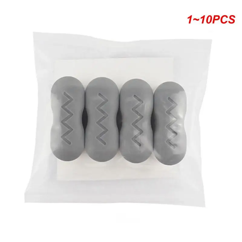1~10PCS Universal Toilet Lid Cushion Anti-slip Toilet Seat Cushion Rubber Pad Buffers Pack-white Stop Bumper Shock Absorber