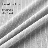 Waterproof Bed Cover Cotton Fitted Bed Sheet with Elastic Stripe Anti-pull Mattress Proctector Cover for Twin/ Full/ Queen/ King 2