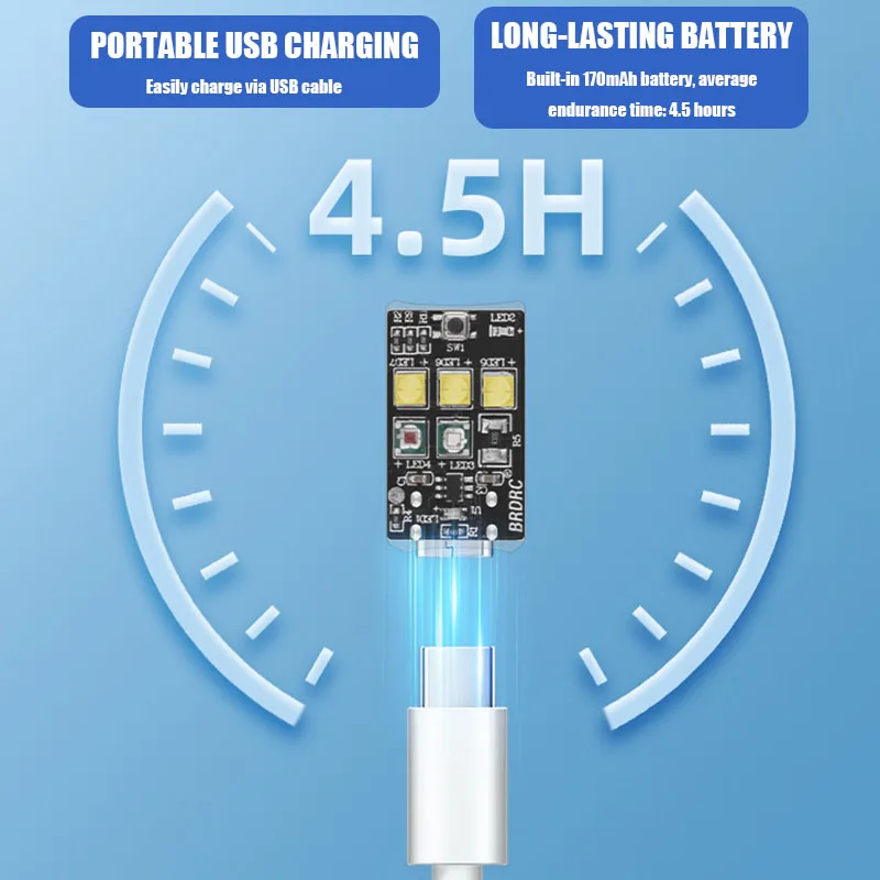 Lampe LED Drone 5,8g 10 Modes Flash pour DJI Avata 2