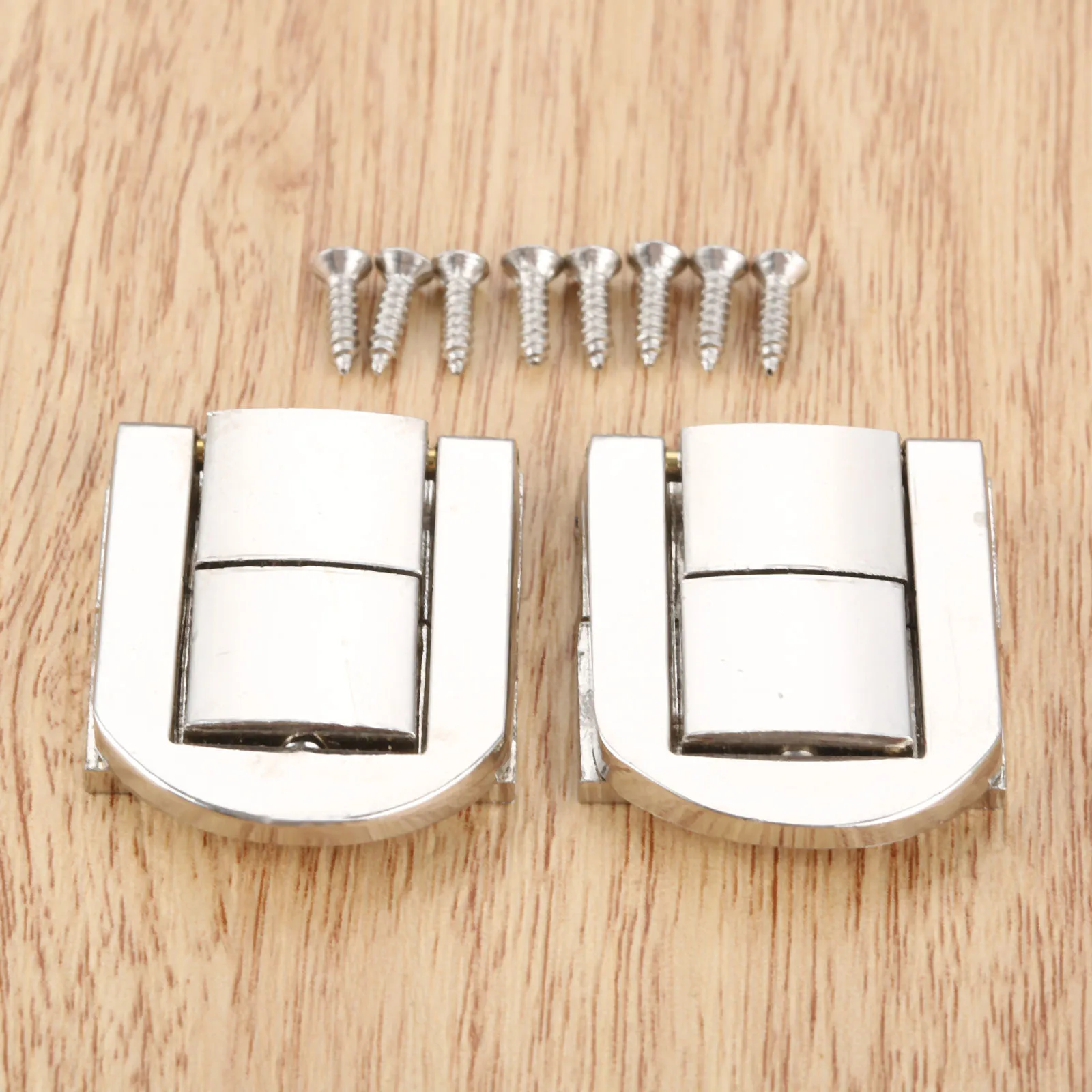 2pcs Box Latch Clasps Jewelry Wood Box Hasps Drawer Latches Decorative Suitcases Hasp Latch Buckle Clasp Furniture Hardware