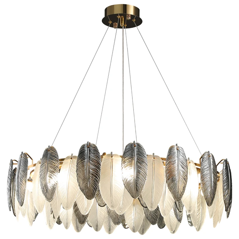 Feather Modern Luxury Chandelier