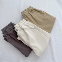 Solid Color Kids Pants for Boys and Girls Spring Autumn Baby Pants 3