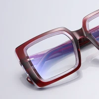 BLMUSA-Lunettes carrées photochromiques bloquant la lumière bleue, lunettes à grand cadre, lunettes de lecture pour dames, lunettes de myopie pour contrevenants 3