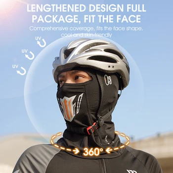 WEST BIKING Summer Anti-UV Cycling Cap Hat Ice Silk Men Balaclava Bicycle Outdoor Sport Motorcycle MTB Bike Riding Bandana 3