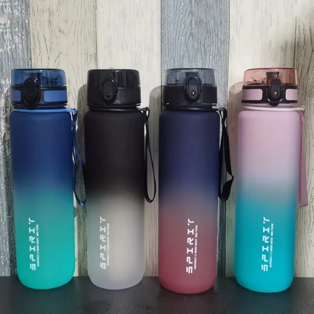 Leak-Proof Sports Water Bottle - Large Capacity, Portable & Durable for Gym, Fitness, Outdoor Activities - Food Grade Material Leak-Proof Sports Water Bottle - Large Capacity, Portable & Durable for Gym, Fitness, Outdoor Activities - Food Grade Material