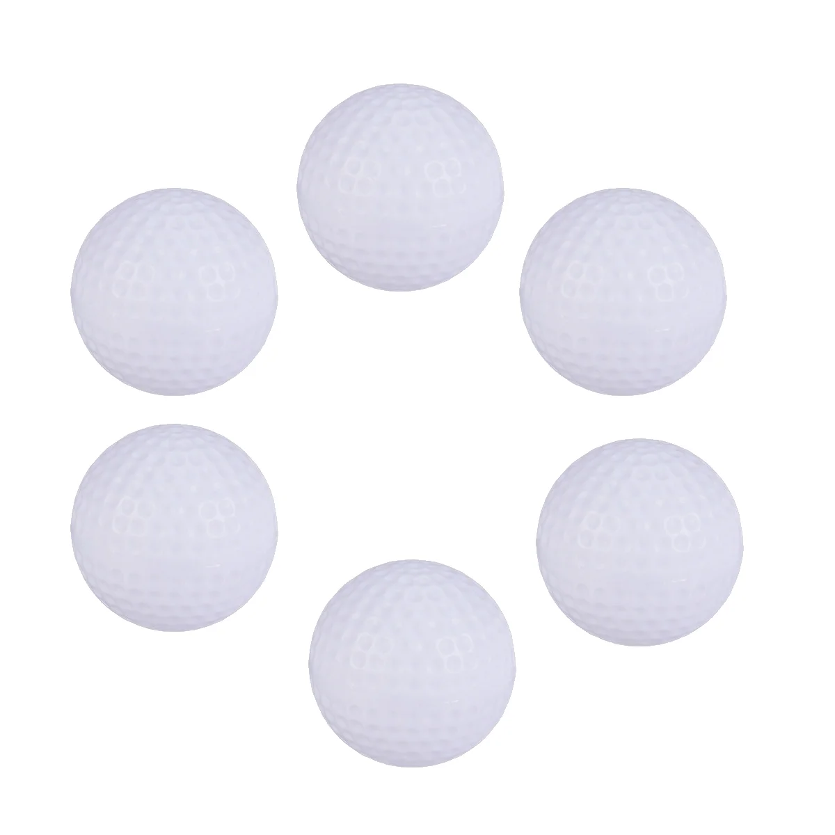 

24 Practice Golf Balls, Hollow Training Golf Balls White Golf Balls for Kids Toddler Indoor Training Outdoor Lawn Game ( White