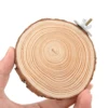 Birds Round Perch  Natural Wooden Stand for Cage Birds Parrots Biting Standing Round Natural Wood Stand for Bird 4