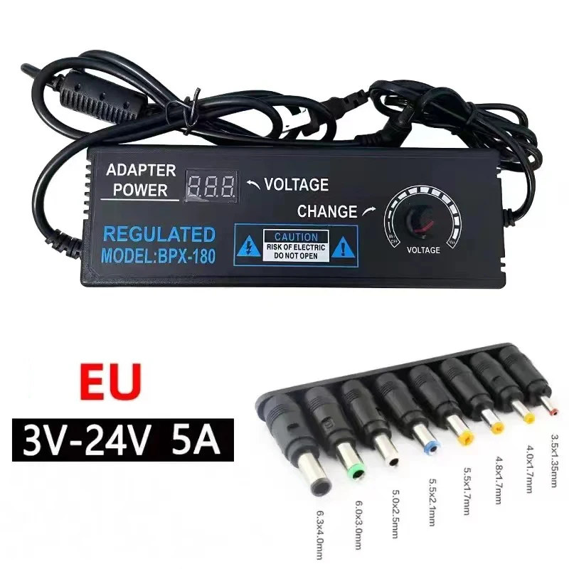 Adjustable-Power-Supply-Adapter-AC-To-DC-3V-24V-5A-with-Display-Screen