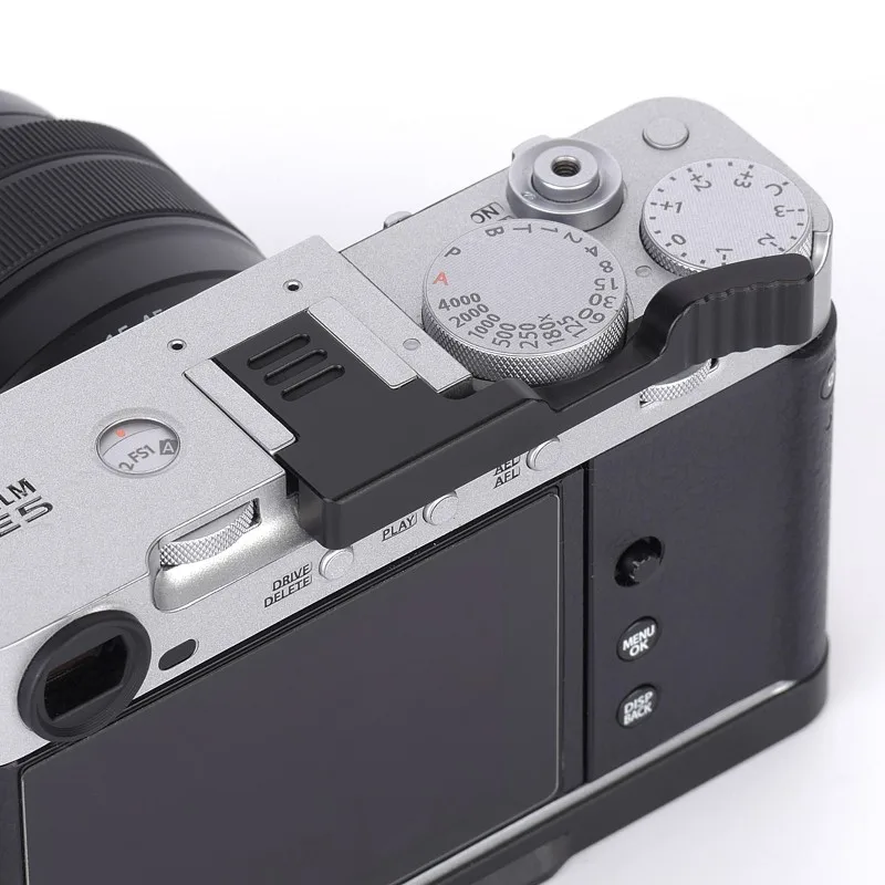 Fuji XE5용 최고 판매 엄지 그립 - 경량 금속 베이스 - 알루미늄 합금의 인체공학적 핸들 디자인