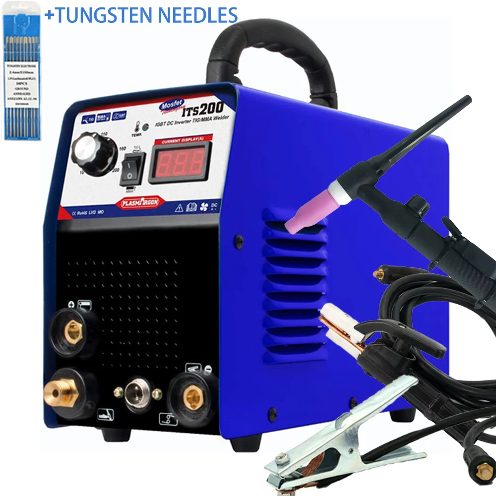 Tig Welding Machine IGBT HF DC Inverter Digital Welder Machine MMA TIG Welder Semi-automatic 2 in 1 Electric Argon Welding