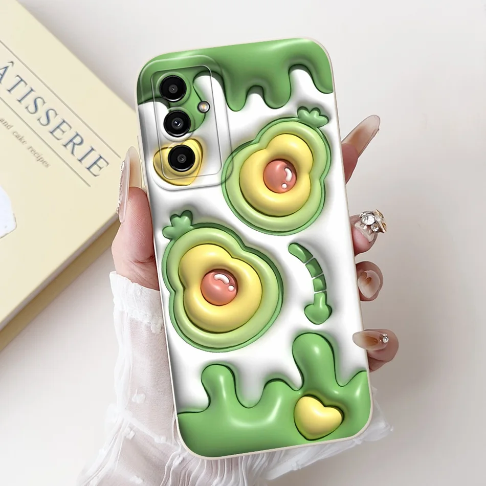 Cute Panda Flower Pattern Soft Silicone Shockproof Phone Case