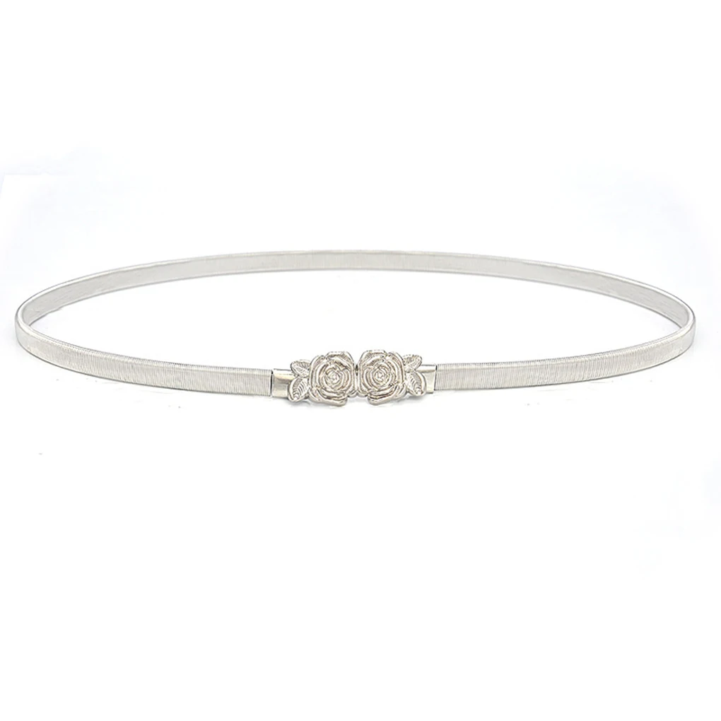 

Women’s Belts Girl Clothes Accessory Flower Shaped Belt Chain for Decoration