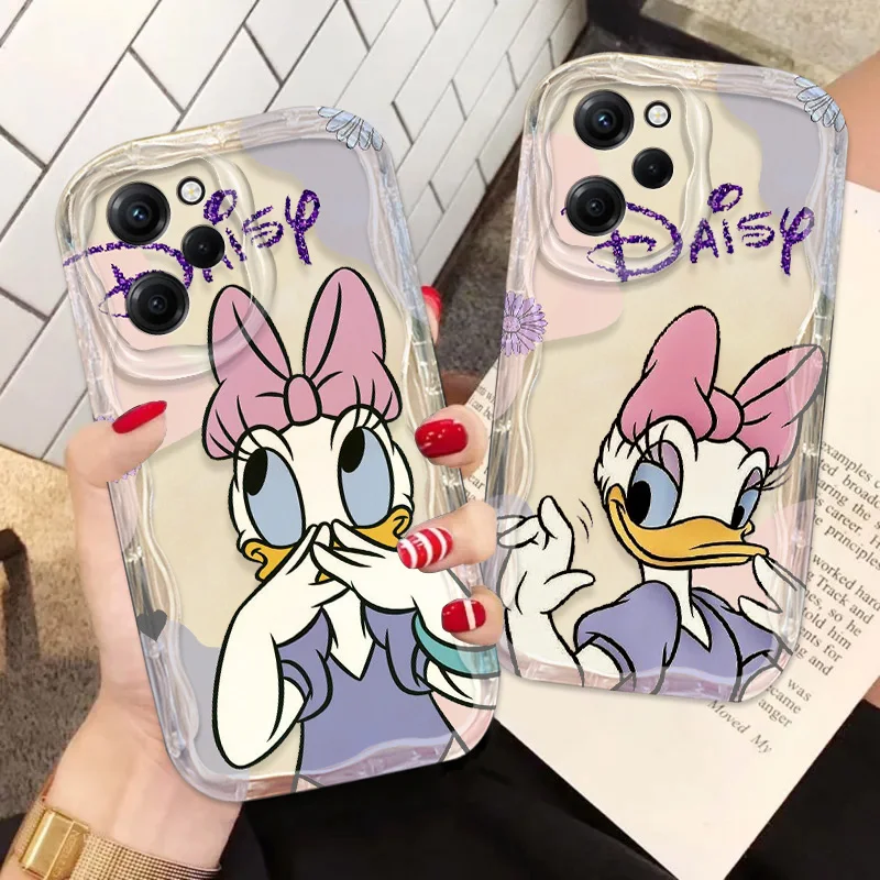 Disney Donald Duck Daisy Cartoon Per Redmi Note Redmi Note 13 12 12Pro 11 10 Pro Poco F4 X3 X4 Gt X5 X6 M6 Wave Oil Phone Case