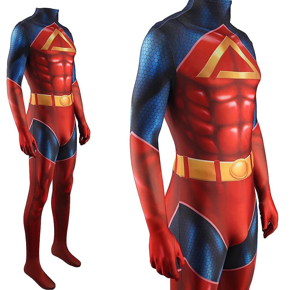 Marvel-Inspired Gladiator (Kallark) Spandex Bodysuit Cosplay Costume for Adults