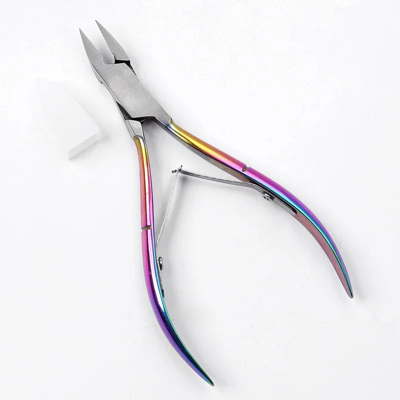 1/2Pcs Toenail Ingrown Cuticle Nipper Clipper Edge Cutter Scissor Nail Pliers Tool Pedicure Dead Skin Remover Manicure Tools 6