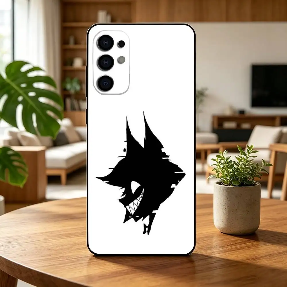 Alastor Hazbin Hotel Soft Silicone Black Phone Case