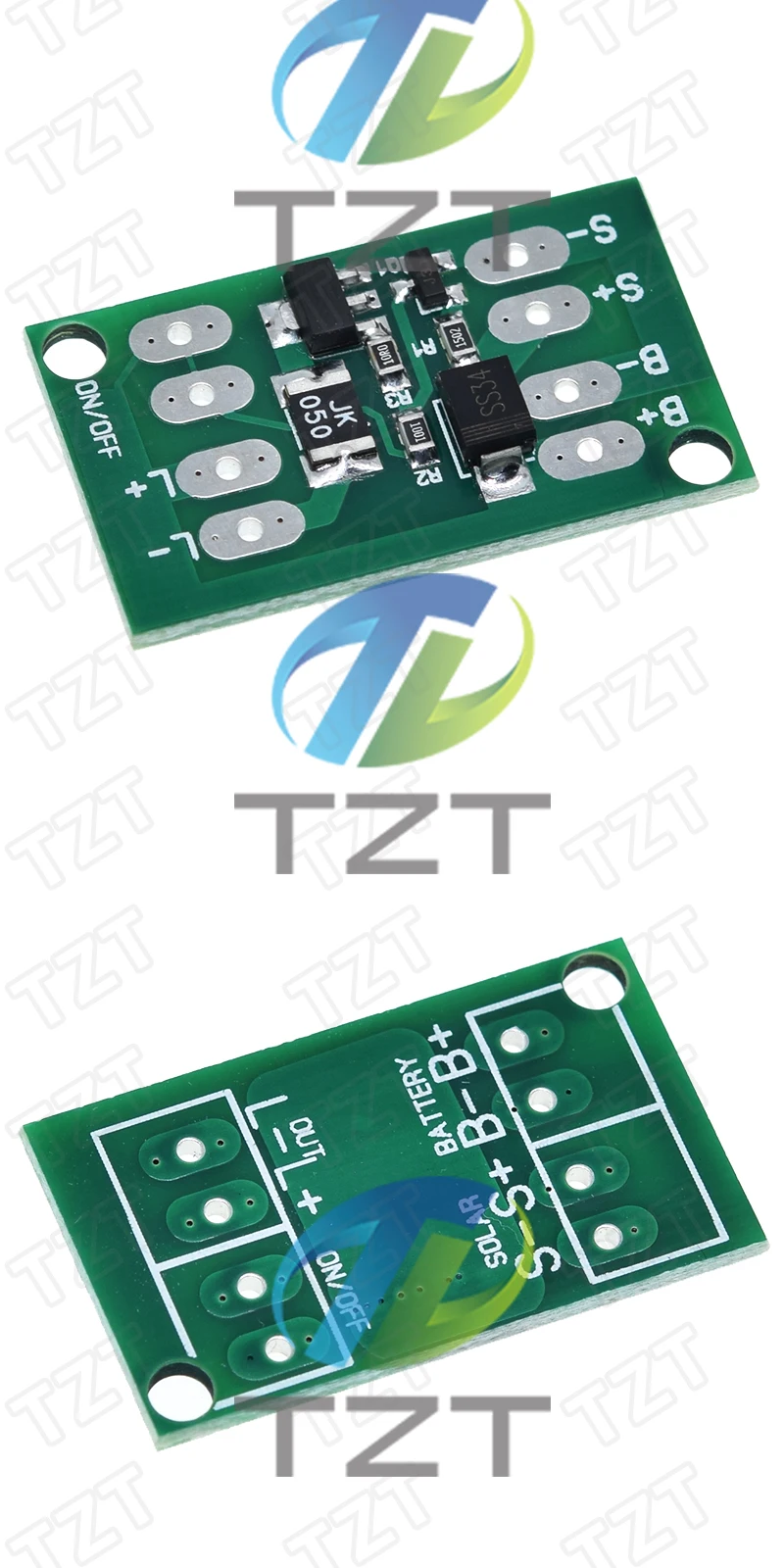 TZT Automatische Solar Panel Batterie Ladegerät Bord Nachtlicht LED Lampe Control Schalter Batterie Ladegerät Lade Controller Modul – Detail 6
