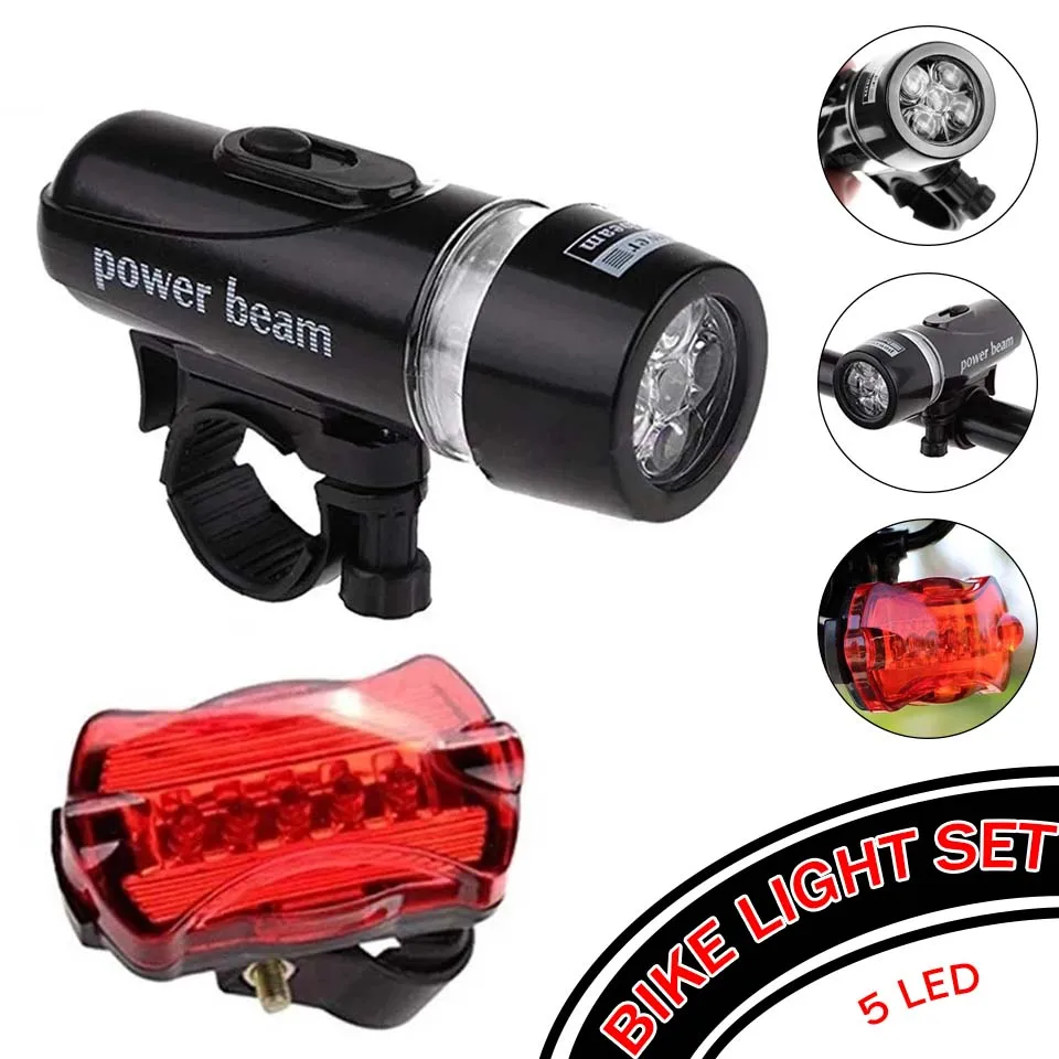 Waterproof Bicycle Front Back Light Set Tail light Road MTB Mountain