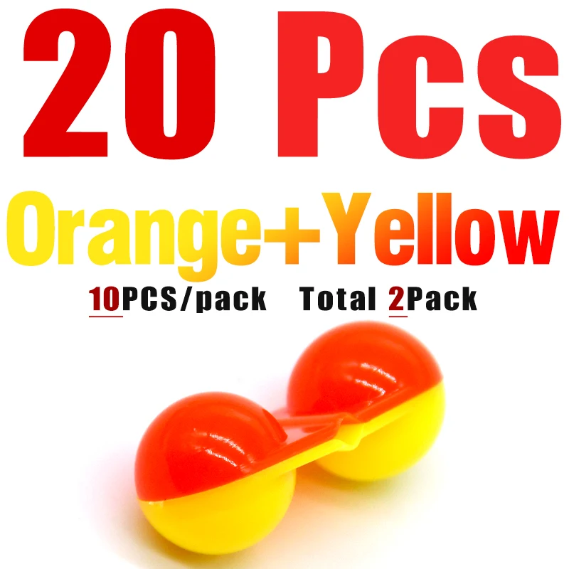 Orange Yellow 20pcs