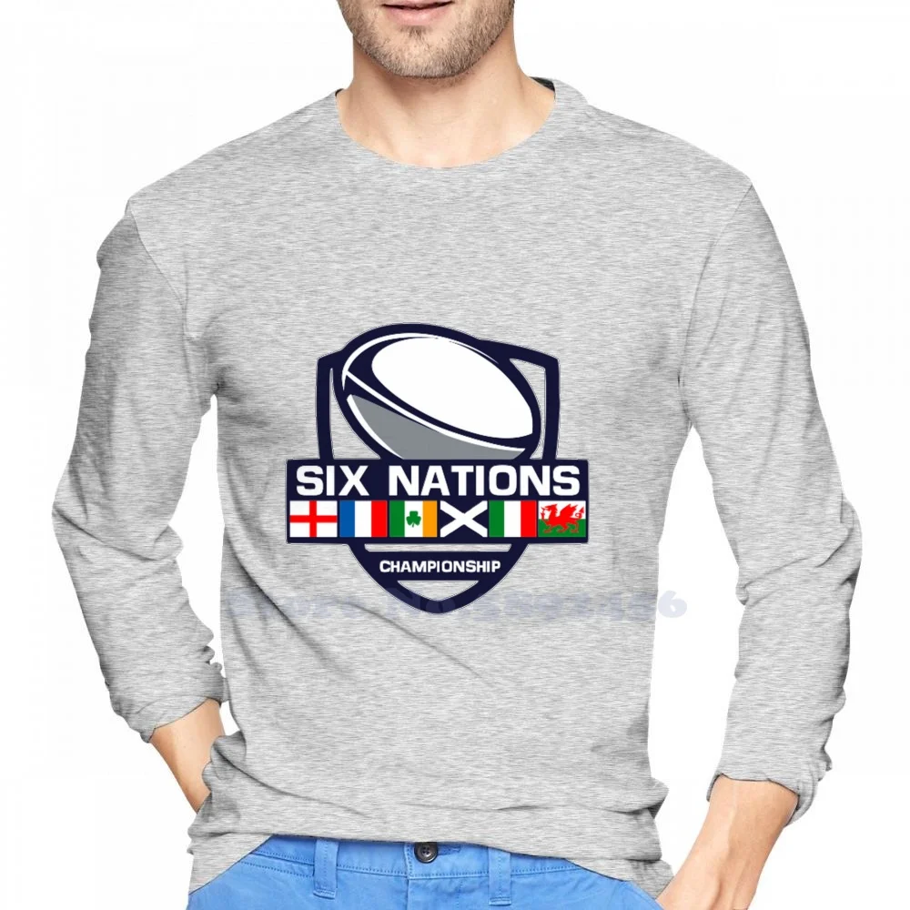 thumbnail image 1 of Sudadera con capucha de alta calidad 100 % algodón de moda de las Seis Naciones de rugby, 1 of 5