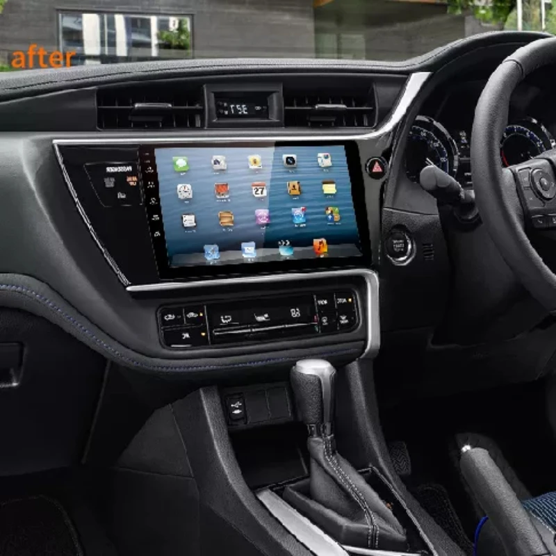 10.1 ġ ڵ  ٸ  2DIN ġ г  , Toyota Corolla 2017 