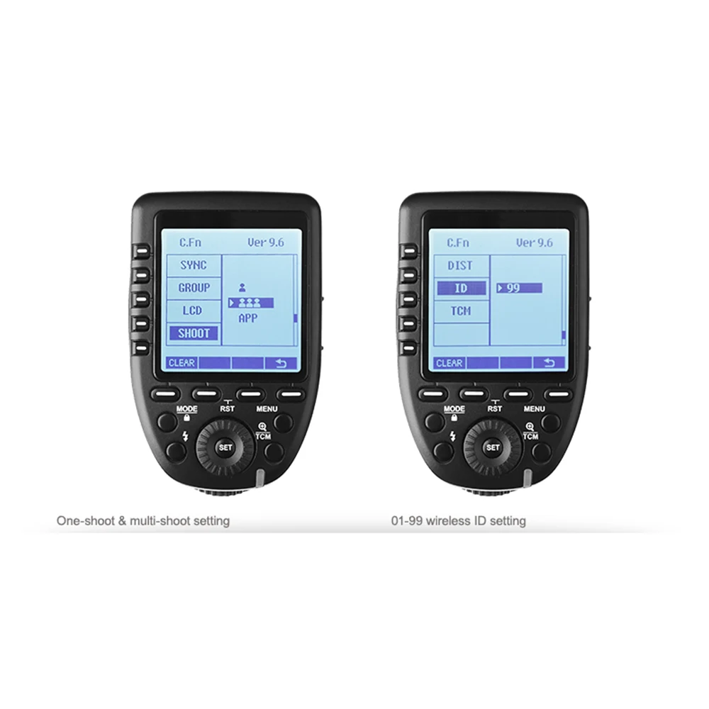 Godox Xpro-C Xpro-N Xpro-S Xpro-F Xpro-O Xpro-P 2.4G TTL Wireless Trigger Transmitter flash trigger For Canon Nikon Sony Fuji Olympus Pentax