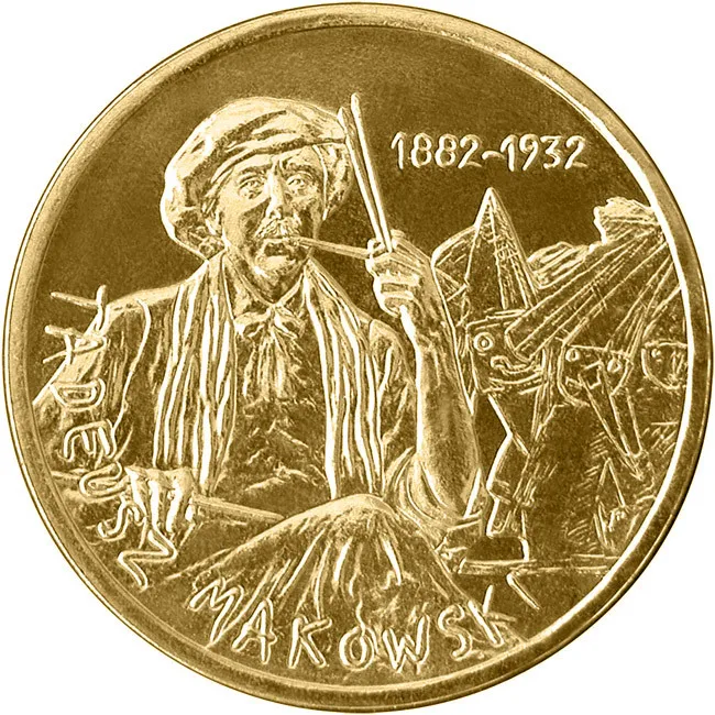 

Польская памятная монета художника Markovsky 2 Zlotti 2005