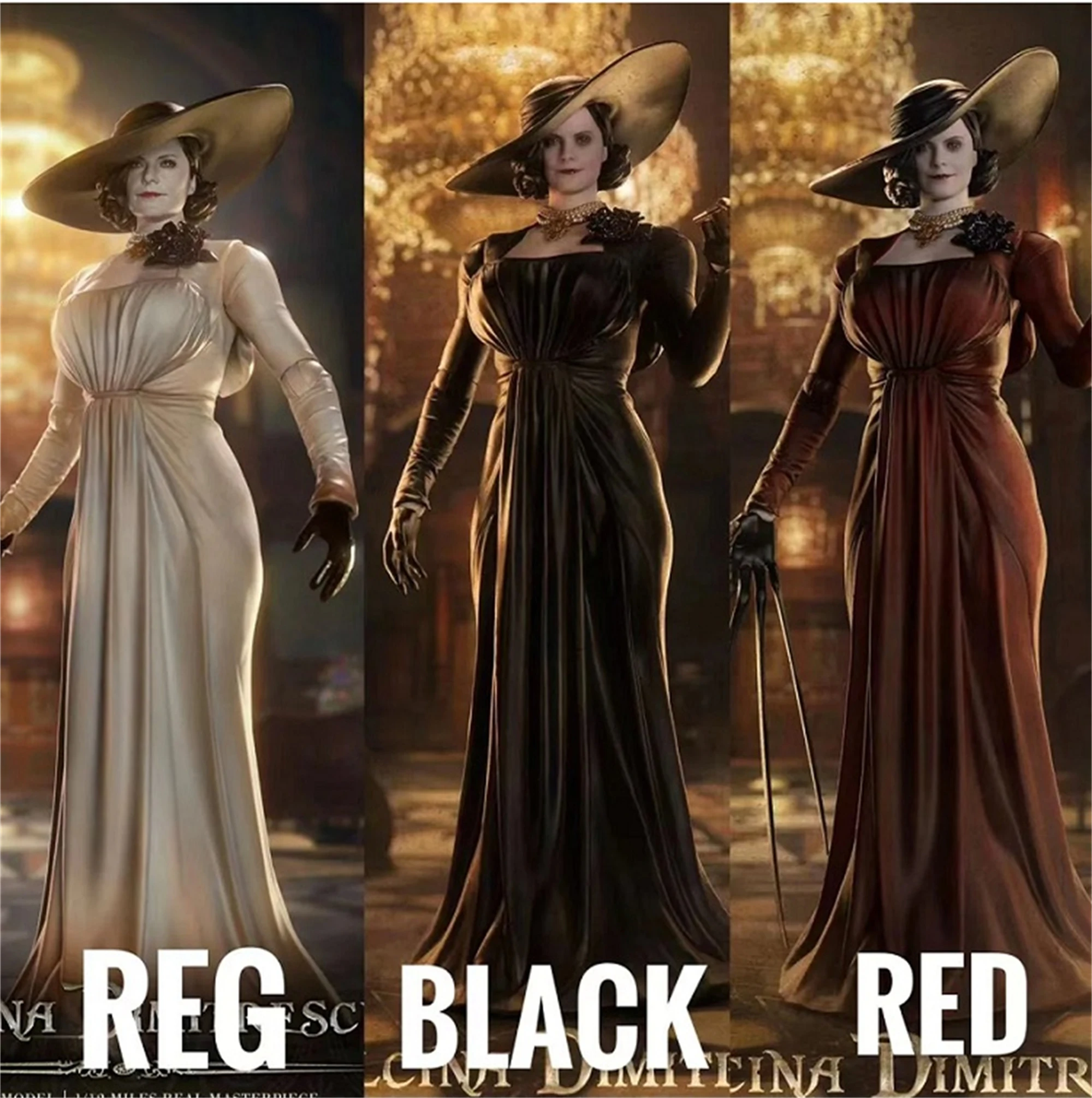 The Patriot studio 112 Scale Alcina Dimitrescu Lady Vampire Countess 6 