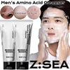 Z:SEA Men's Amino Acid Oil Control Cleansing Deep Cleansing Remove Blackheads Shrink Pores Brighten Skin Color Facial Cleanser 1