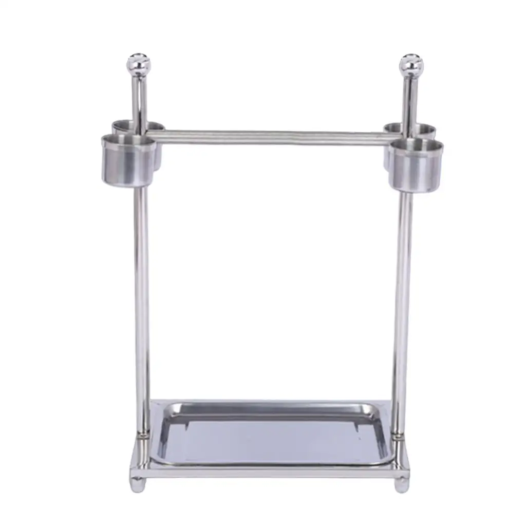 Bird Parrot Stainless Steel Stand Climbing Playing Cage Perch Toy