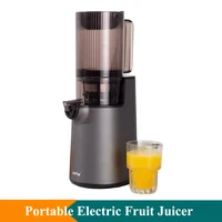 Red And Dark Gray Portable Easy To Install Automatic Juicer Higher Juice Rate 220-240V Electric Lemon Juicer For Sale 1