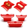 Silicone Steamer Box with Lid Professional Fish Steamer Silicone Steamer Microwave Food Grade Kitchen Gadgets 2
