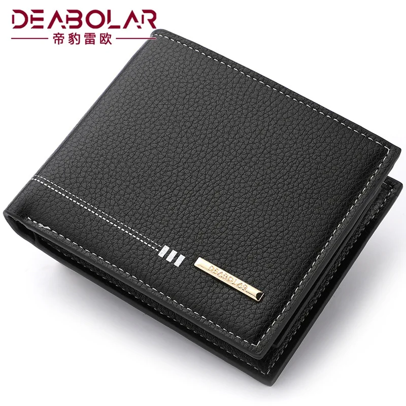 

Dropshipping Man Wallets Business Zipper Purse Korean Wallet Men