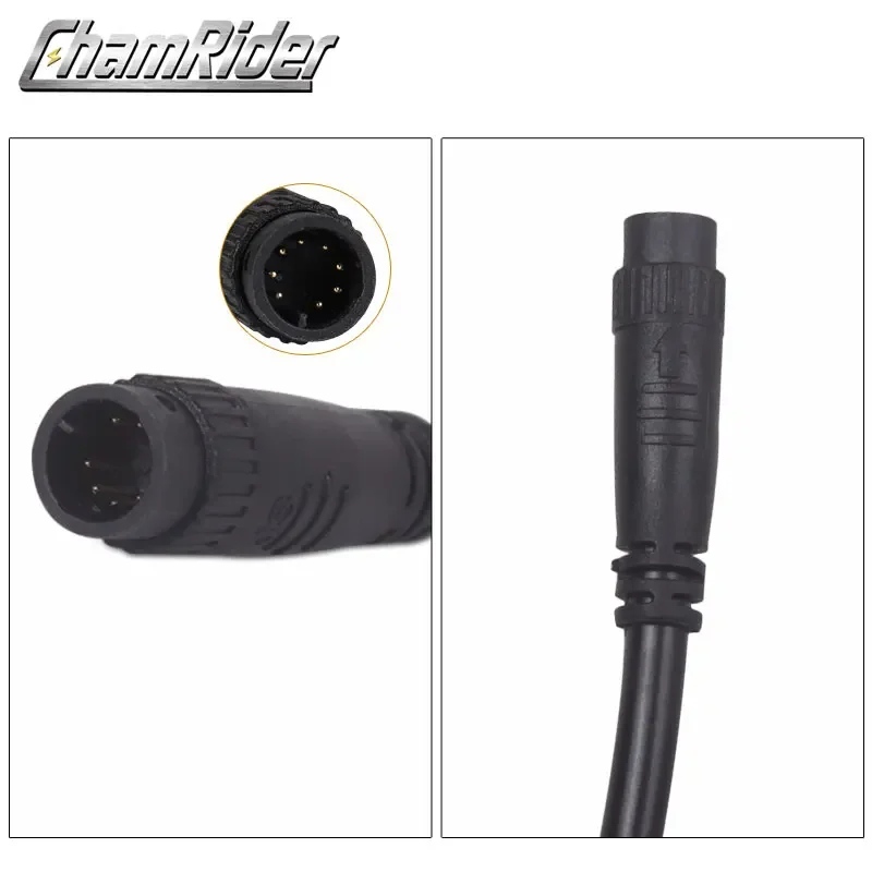 Julet 1 to 4 Wiring Harness Main Cable Waterproof Wire for Electric Bike Throttle LCD Brake Waterpoof Connector