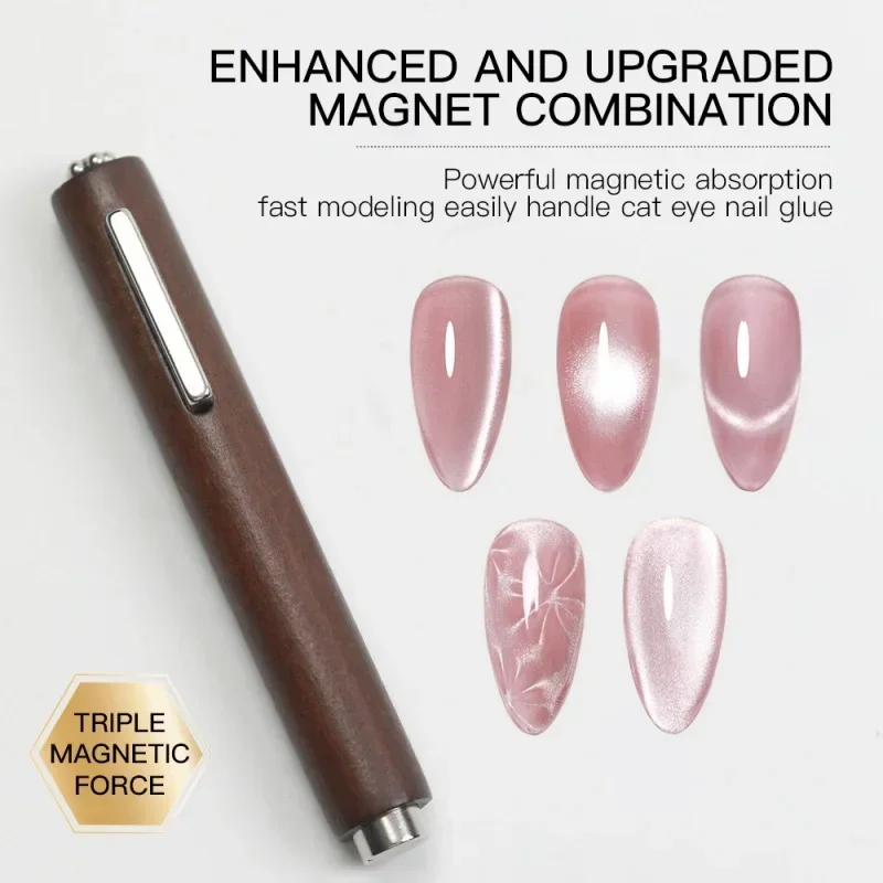 Cat eye nail tool Strong Magnetic Stick 3-IN-1 Magnet Pen Nails Art Design Glitter Effect Manicure