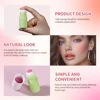 3 Colors Multi-Use Shimmer Soft Face Blusher Powder Tinted Solid Moisturizer Stick For Cheek & Eyes & Lips Korean Face Cosmetics 4