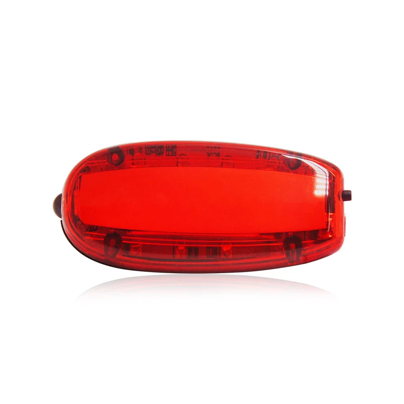 Color LED Flashing Shoulder Lamp Light Alarm Patrol Warning Blue Red Yellow Red Green