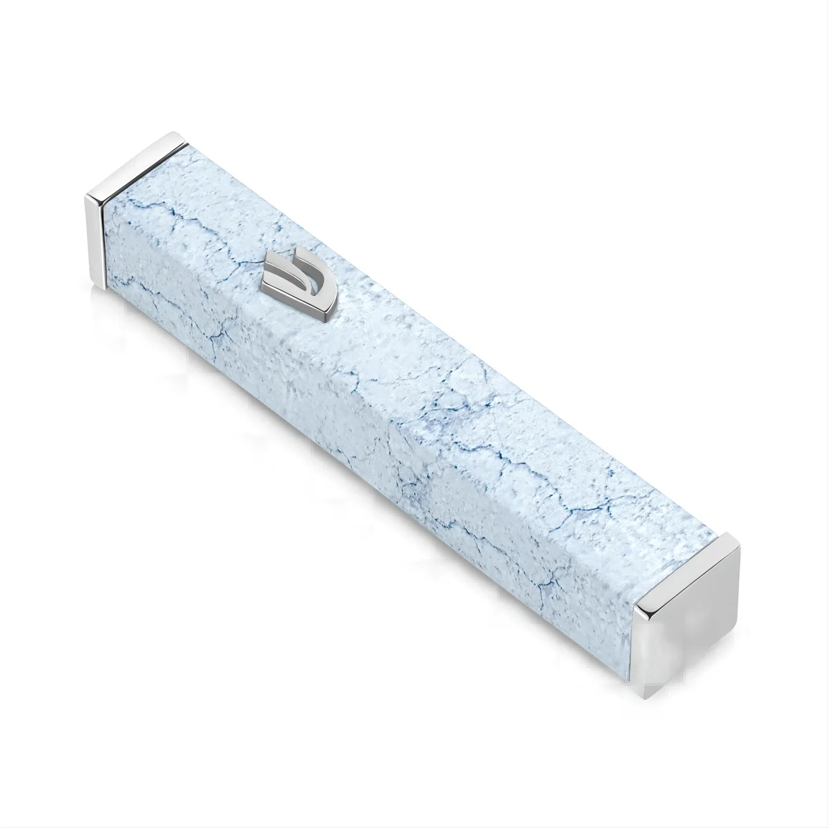 1pc Metal Mezuzah Judaica Shema Blessing Hebrew Home Door Decorations Accessories Israel Gift without Scroll