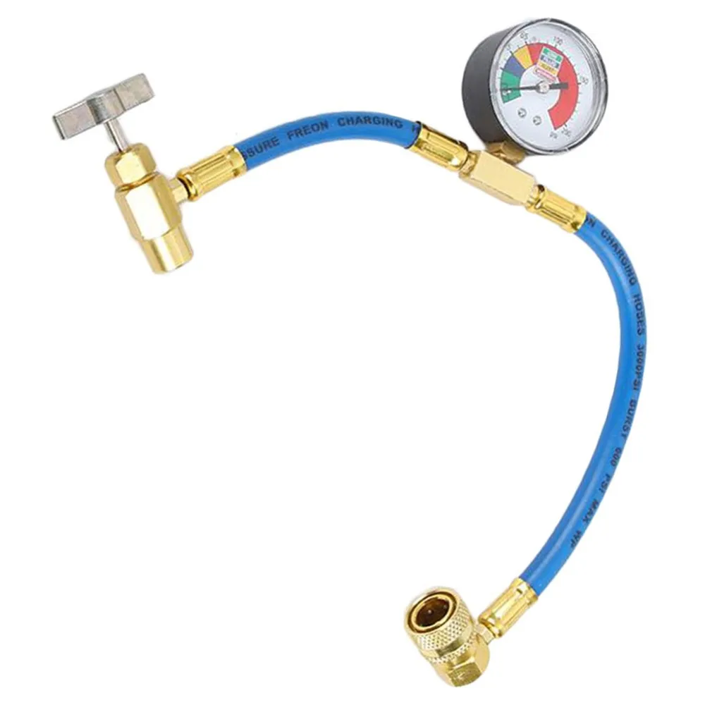 Automotive Air Conditioning Refill Kit Freon r134a Filling Equipment Car Air Conditioning Tools Refrigerant Pressure Gauge Set