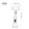 10pcs Acrylic Price Tag Display Holder Advertising Label Clip for Merchandise Sign Transparent Acrylic Price Display Holders 2