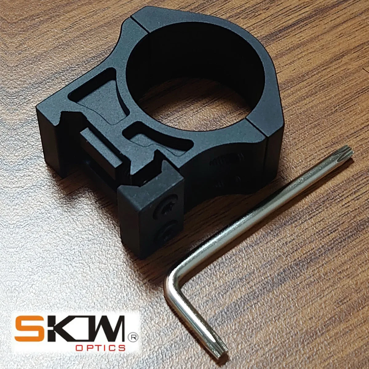 SKWOPTICS-Tactical Scope Rings 30mm Medium RifleScope 6061-T6 Mount Heavy Duty Picatinny CNC