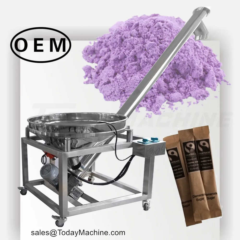 

SS304 Pea Protein Powder Tapioca Starch Cheese Powder Screw Conveyor Machine