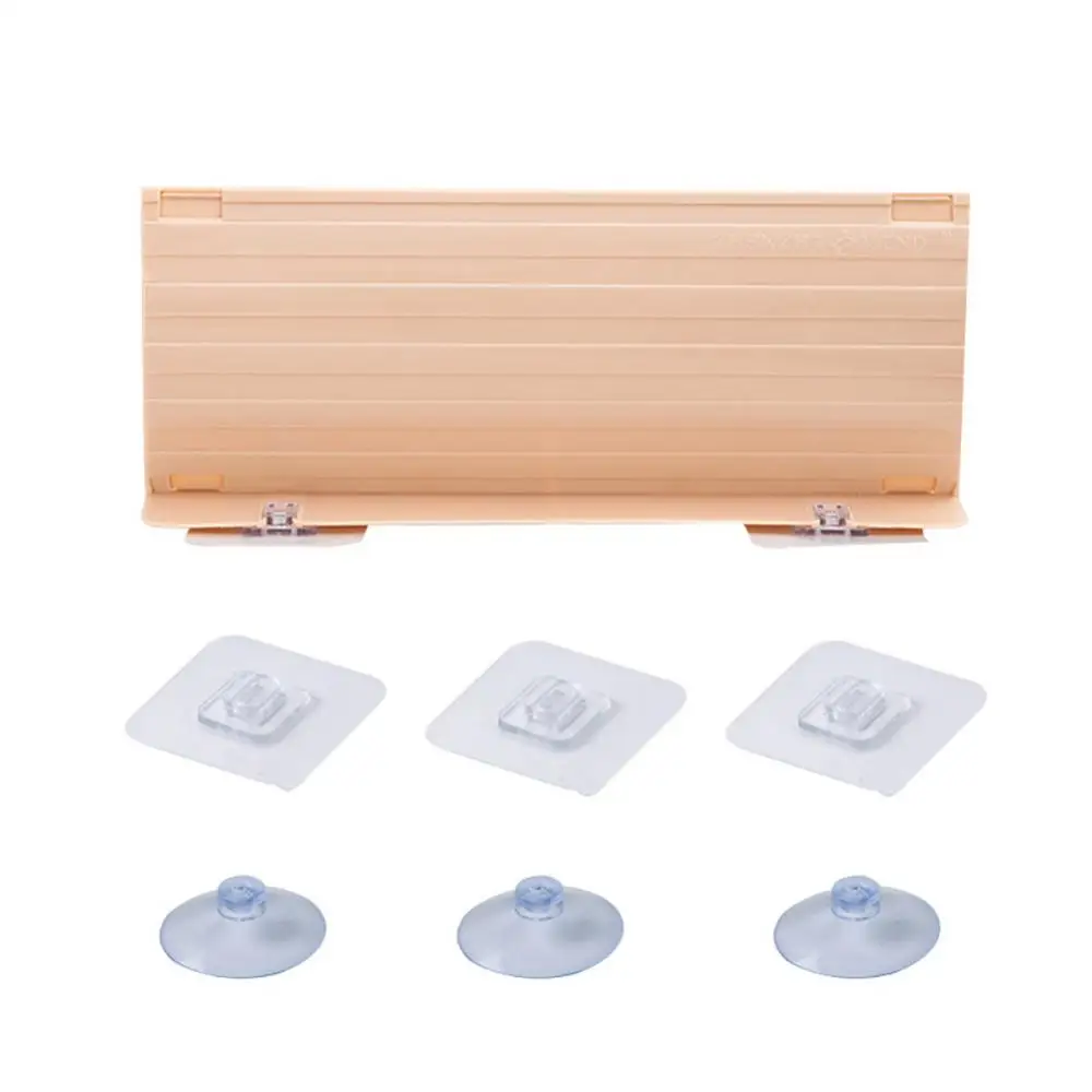 Sink Adjustable Water Baffle With Soft Sucker Waterproof Screen Fruit Vegetable Washing Anti-water Board Sink Water Splash Guard