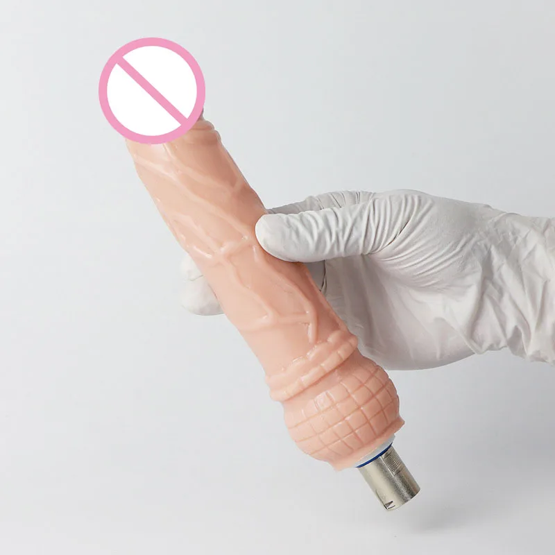 Realistic Silicone Vibration Dildos with 3XLR Connector for Sex Machine Attachment Sex Toys Big Penis for Women G Spot Stimulate sex toy
