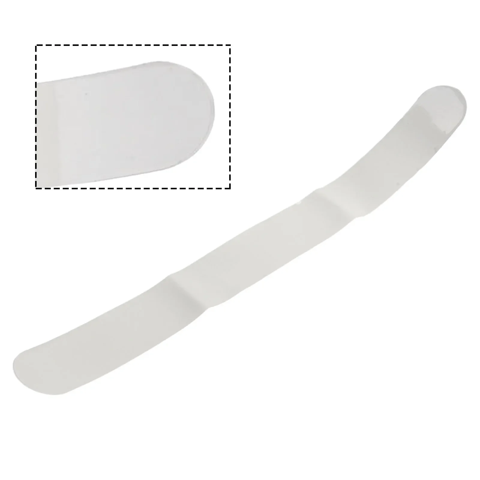 Clear Tennis Racket Head Protection Tape Transparent-Badminton Squash Racquet Head Frame Tapes Winding Strap Anti Friction Stick