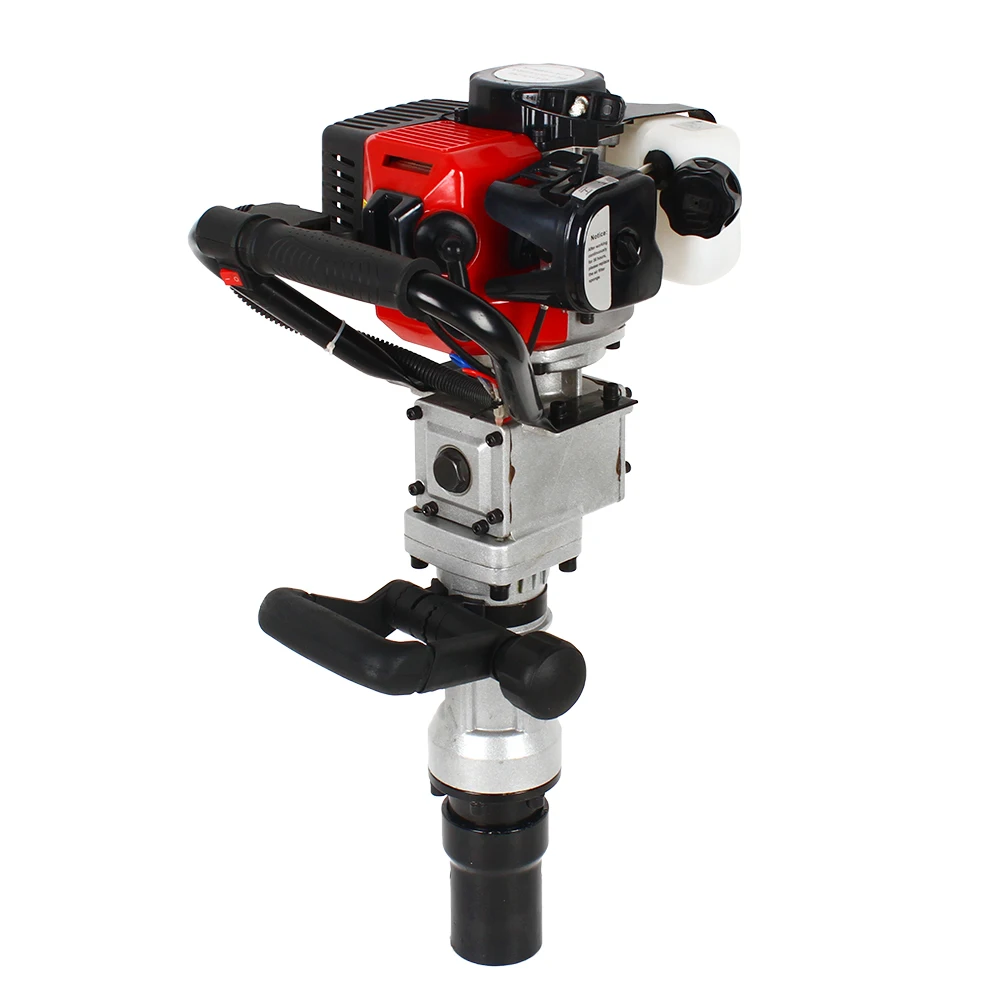 32.7cc Gas-Powered Post Driver, Gasoline Piling 2-Stroke Engine, Single Cylinder Gasoline Petrol Garden Fencing Tool Machine 3