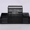 Black Iron Mesh Multi functional Creative Pen Holder Business Office Combination Pen Holder Four in One Combination 1