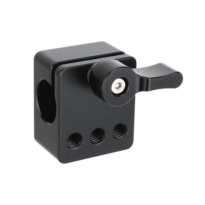 Single15mm Rod Clamp with 1/4"-20 Mounting Threads For 15mm Support Rod System L