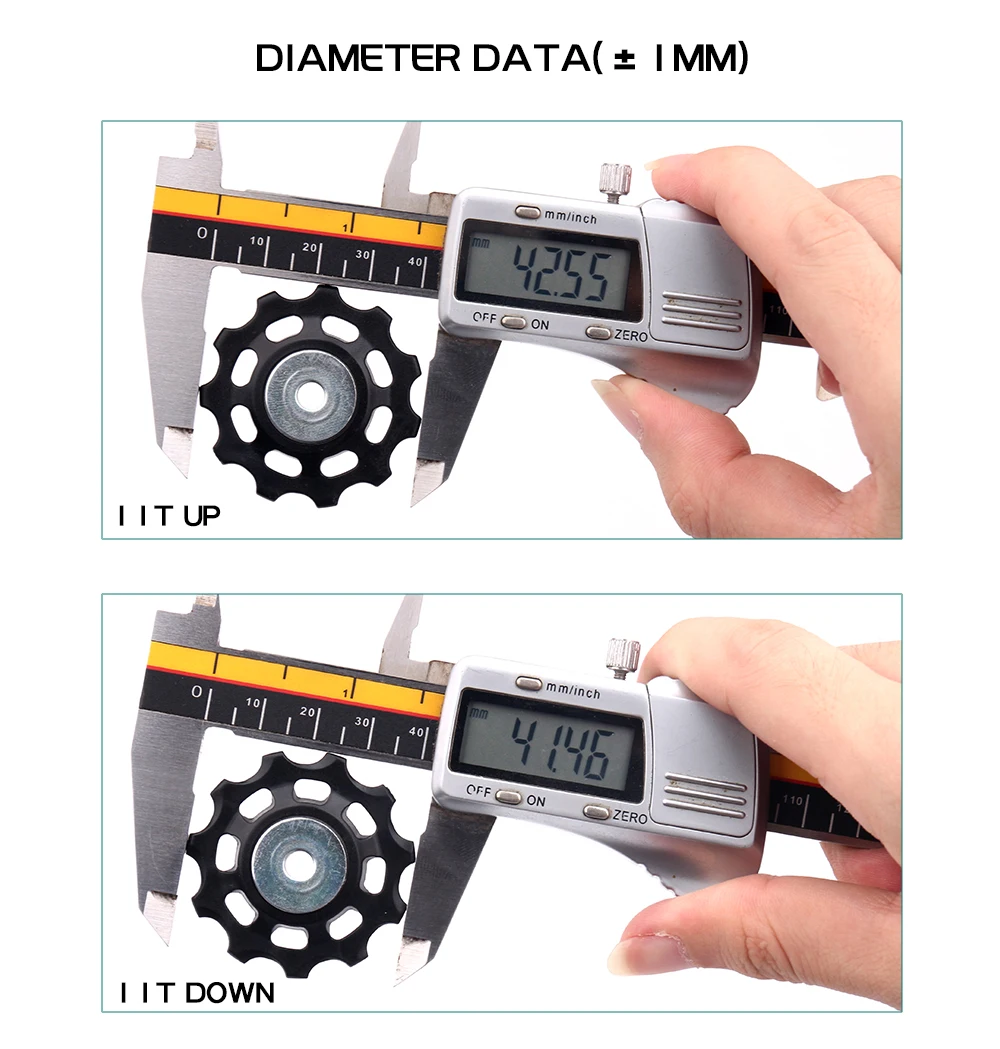 Description Picture 4 of itemWUZEI Bicycle Pulley Bearing Wheel 11T 12T 13T14T15T16T17T Road Bike Guide Wheel for Shimano Sram MTB Jockey Rear Derailleur